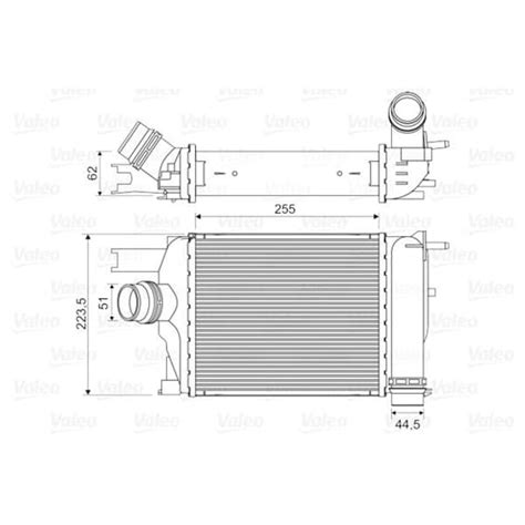 Valeo Ladeluftk Hler Turbok Hler Passend F R Dacia Dokker Duster Lodgy