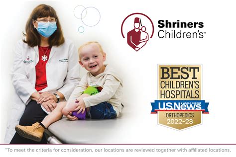 Shriners Children's Recognized Five Times for Orthopedics by U.S. News ...