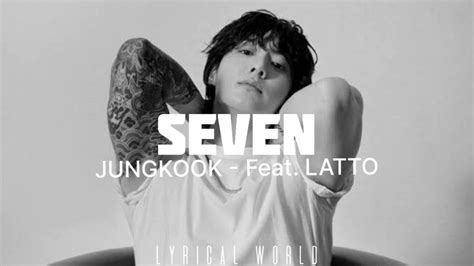 Jungkook 정국 Seven Feat Latto Lyrics Youtube