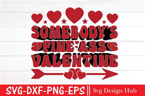 Somebodys Fine Ass Valentine Svg Graphic By Svg Design Hub · Creative