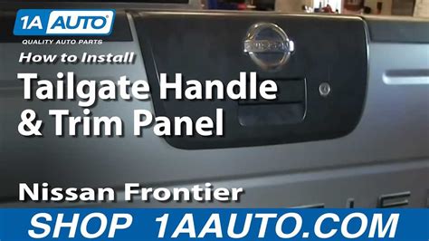 A Detailed Diagram Of Nissan Frontier Tailgate Parts