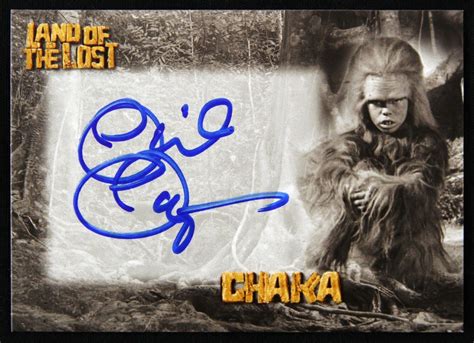 Item Detail - 2013 Phil Paley Chaka Land of the Lost Signed Card