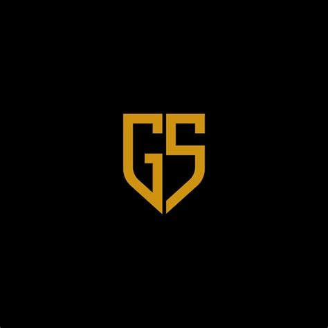 Premium Vector | GS letter logo vector icon illustration