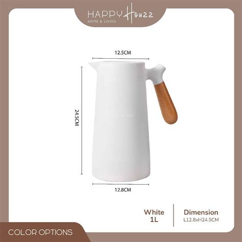 Ready Stockhaho Hot Water Thermos Jug Flask Kettle Jar Insulation Vacuum Keep Warm Hot Cold