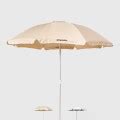 Ombrellone Da Spiaggia Mare Antivento 220cm In Cotone Bagnino Light