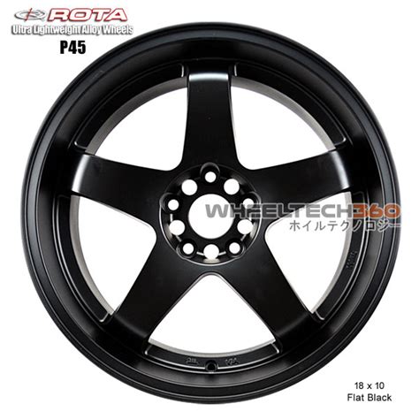 Rota Wheel P45r2 18x10 5x114320mm 73mm Hubrota Rimsdiscount