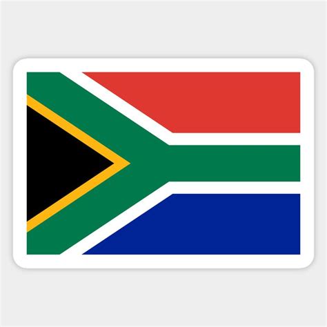 Flag of South Africa -- Choose from our vast selection of stickers to ...