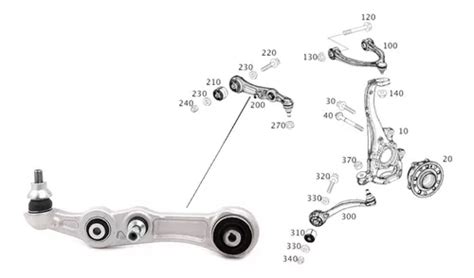 Braço Esq Inf Susp Mercedes C180 1 6 Bluetec 16 21 Parcelamento