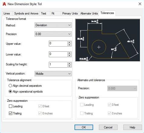 How To Add Tolerance In Autocad Dimensions