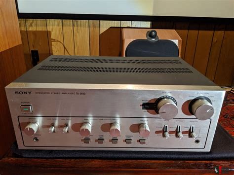 Sony Ta Vintage Integrated Amplifier For Sale Canuck Audio Mart