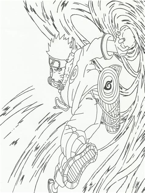 Naruto Rasengan Drawing at GetDrawings | Free download