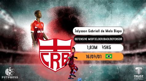 Jalysson Volante Lateral Direito Defensive Midfielder Right Back