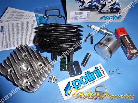 Kit Cc Mm Polini Racing Bisegmento Hierro Fundido Piaggio Gilera