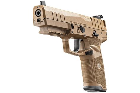 FN Five Seven MRD 4 8 5 7x28 20Rd Compact Semi Auto Pistol FDE