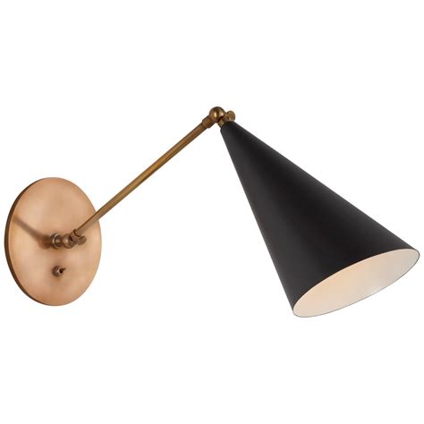 Visual Comfort Clemente Single Arm Library Sconce Furniture And Outdoor Lighting Store