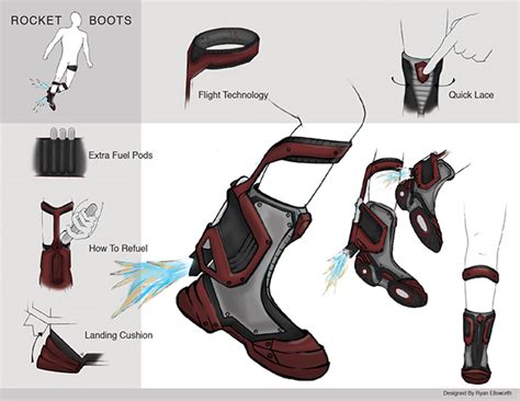 Rocket Boots Concept on Behance