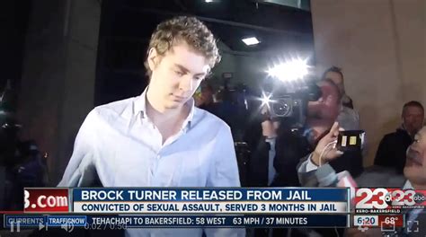 Brock Turner Released From Prison Surrounded By Media The Hollywood Gossip