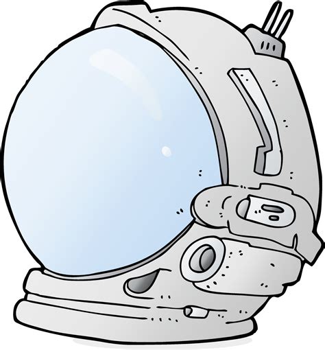 cartoon astronaut helmet 12283206 Vector Art at Vecteezy