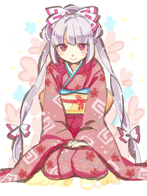 Safebooru 1girl Alternate Costume Alternate Hairstyle Bow Fujiwara No Mokou Hair Ribbon