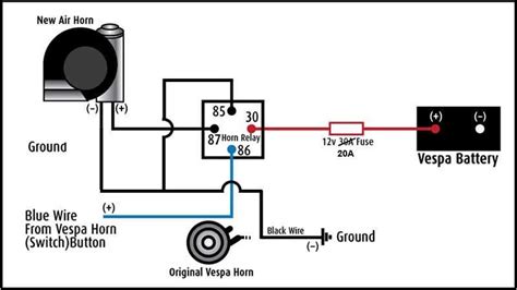 Air Horn Wiring Diagram Guide