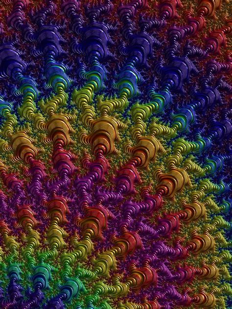 Rainbow Fractal Art Digital Art by Amy Anderson - Fine Art America