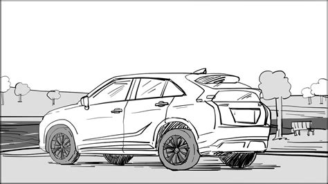 Mitsubishi Eclipse Sketch At Explore Collection Of