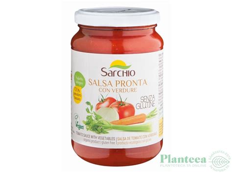 Sos Tomat Legume Eco 340g Sarchio Pret 15 5 Lei Planteea