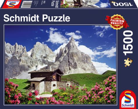 Segantini Hut Dolomites Piece Jigsaw Puzzle