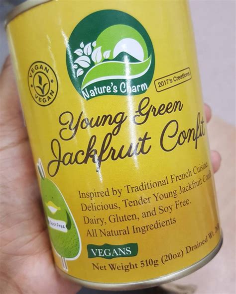 Delicious Jackfruit Confit By Natures Charm