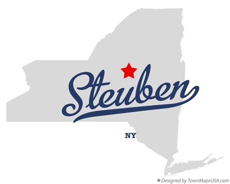 Map Of Steuben Ny New York