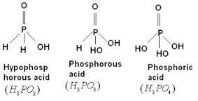 the true statement for the acids of phosphorus , H3PO2, H3PO3 and H3P - askIITians