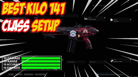 Best Kilo Class Setup In Modern Warfare Youtube