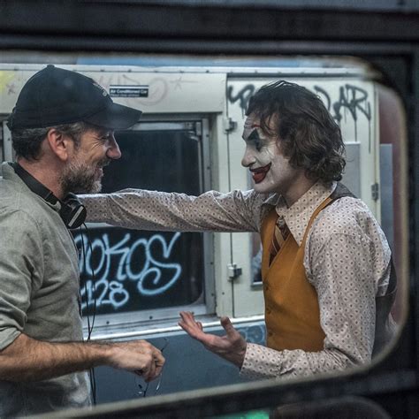 Joker 2019 Behind The Scenes Todd Phillips And Joaquin Phoenix