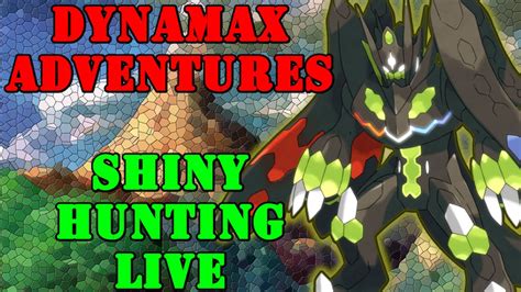 Shiny Hunting Pokémon In Sword And Shield Dynamax Adventures Live Youtube