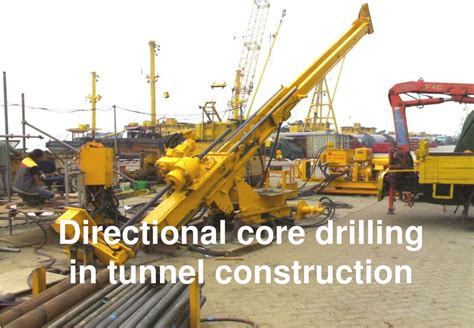 PPT Innovations In Directional Core Drilling For Tunnel Construction