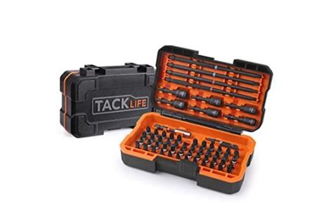 3 X New Boxed Tacklife Screwdriver Bit Set 60pcs Torsion Bits Set For