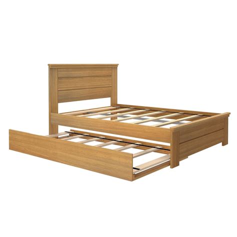 Rustic Full Size Bed with Trundle Bed – Plank+Beam