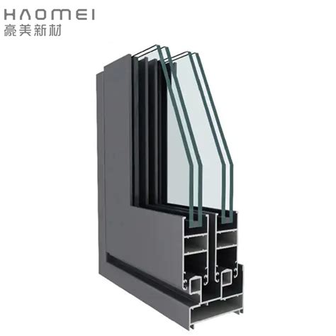 Big Sizes Aluminium Extrusion Profiles Of Unitized Curtain Walls