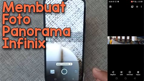 Cara Membuat Foto Panorama Di Kamera Hp Infinix Hot I Xos Youtube