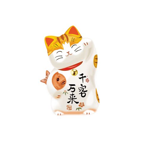 Cat Manekineko Luck Material Png Image With Transparent Lucky Cat