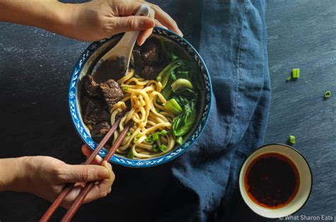 Braised Beef Noodle Soup 1 What Sharon Eats