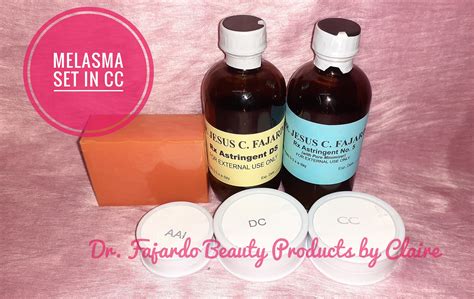 Dr Jesus Fajardo Melasma Set In Cc Original Lazada Ph