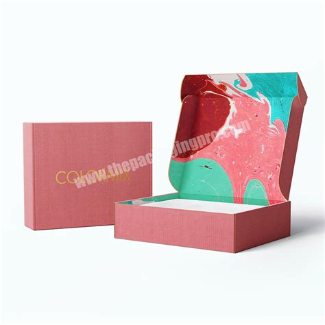 High End Custom Luxury Women Lingerie Package Packaging Gift Box For Underwear Mail Box