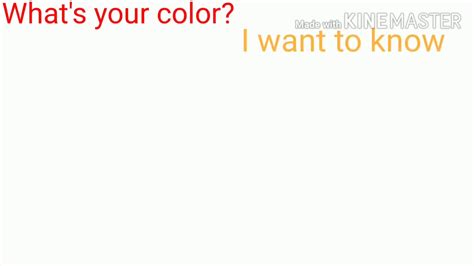 I Could Be Every Color You Like Meme Roblox Youtube