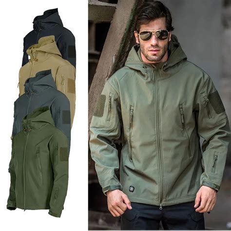 Chaqueta Militar A Prueba De Viento E Impermeable Para Hombres Chaqueta