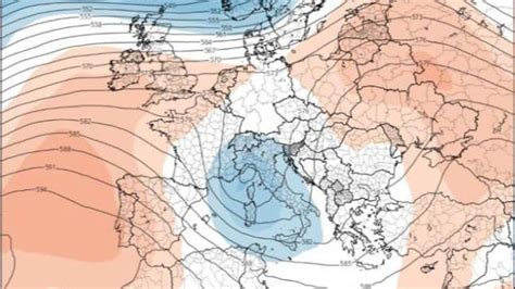 Previsioni Meteo Goccia Fredda Sull Italia Nubifragi Grandine