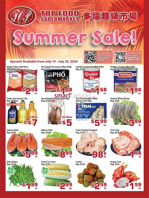 Top Food Supermarket Flyer July To