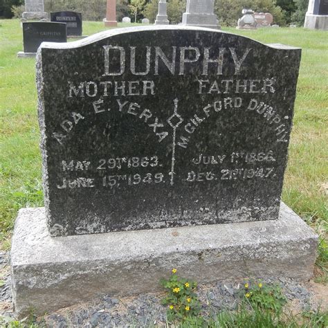 Marvin Gilford Dunphy M Morial Find A Grave