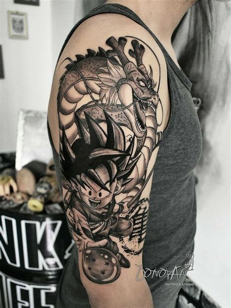 Tattoo Uploaded By DONOVAN TATTOO S Dragon Ball Tattoo Tattoos Dbz