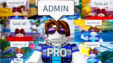 The Roblox Admin Experience Compilation Youtube